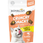 Royalist Crunchy Snacks Salmon  Hairball Control 60g